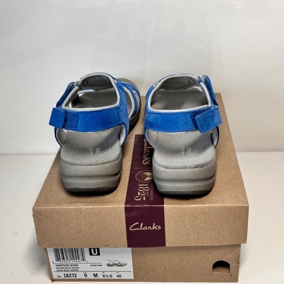 Clarks Cloudsteppers Floral Sport Thong Sandals - Brinkley  Clarks InMotion Sport Walking Comfort Sandals
